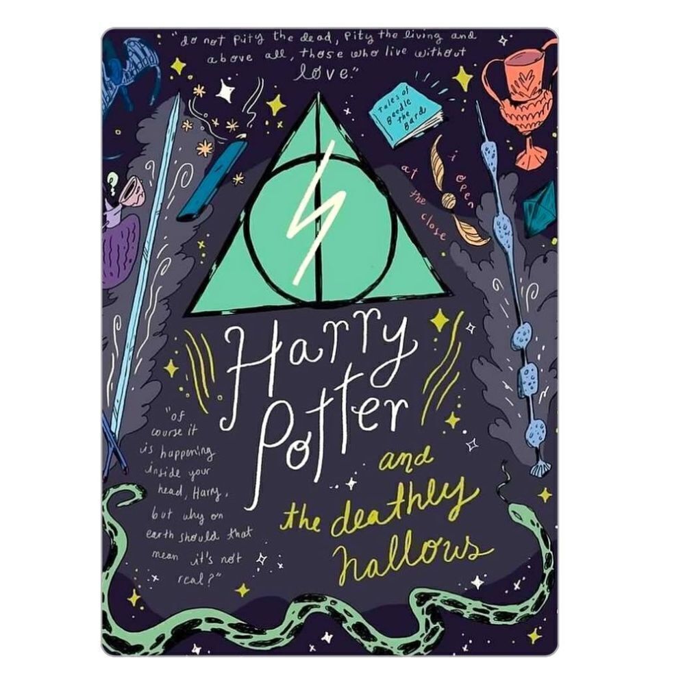 Harry Potter and the Deathly Hallows Magnet